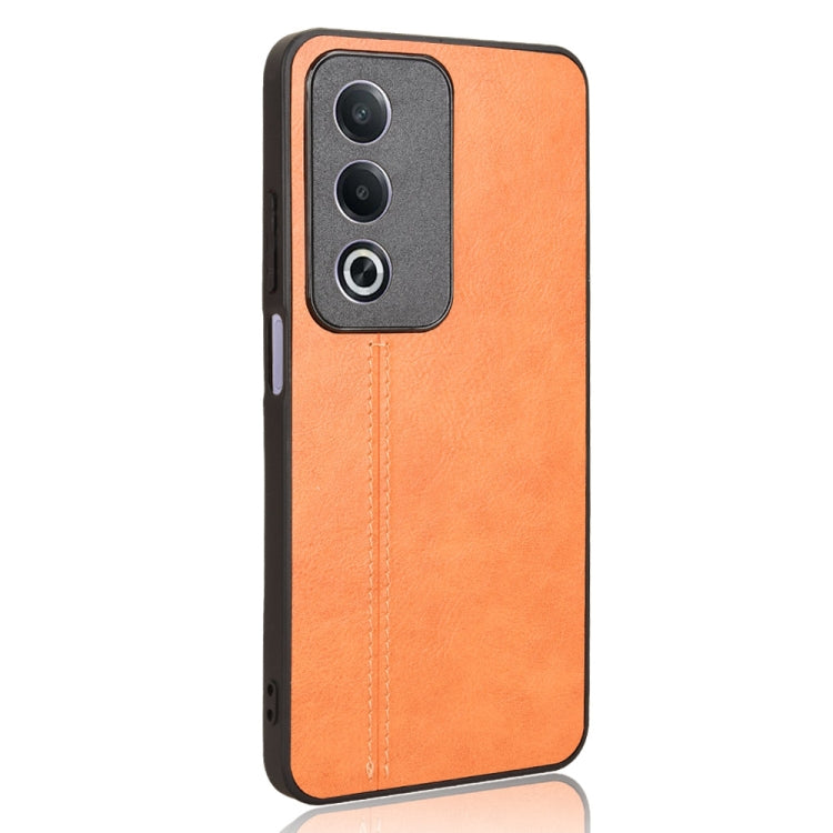For OPPO A3 Pro India Cow Pattern Sewing Card Bag Phone Case