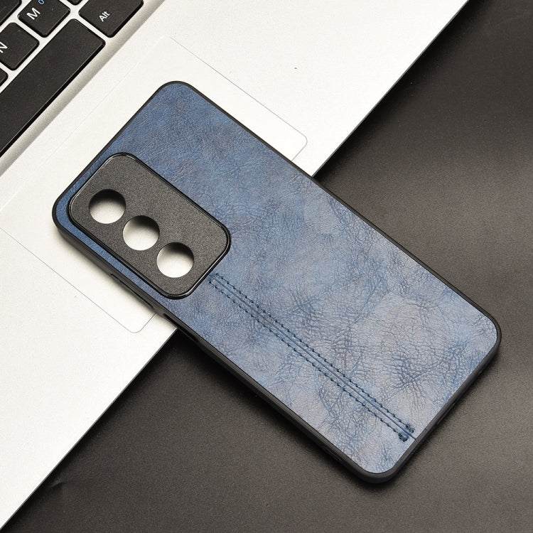 For OPPO A3 Pro India Cow Pattern Sewing Card Bag Phone Case