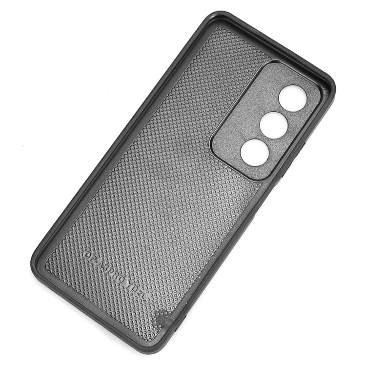 For OPPO K12x 5G / A3 Pro Global Cow Pattern Sewing Card Bag Phone Case