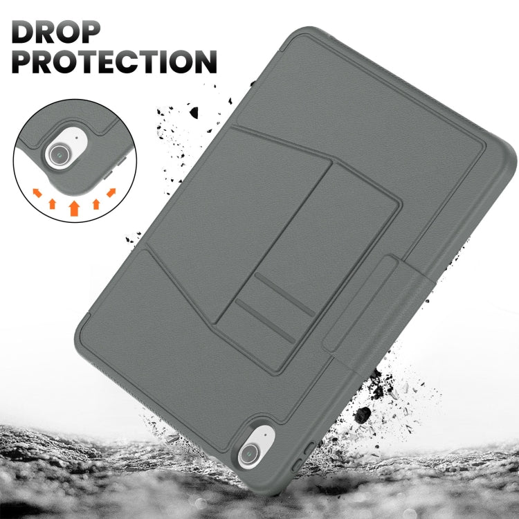 For iPad Air 11 2026 / 2025 / 2024 Smart B Magnetic Holder Leather Tablet Case