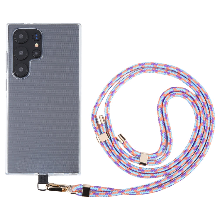 6mm Gold Buckle Adjustable Mobile Phone Anti-lost Long Lanyard