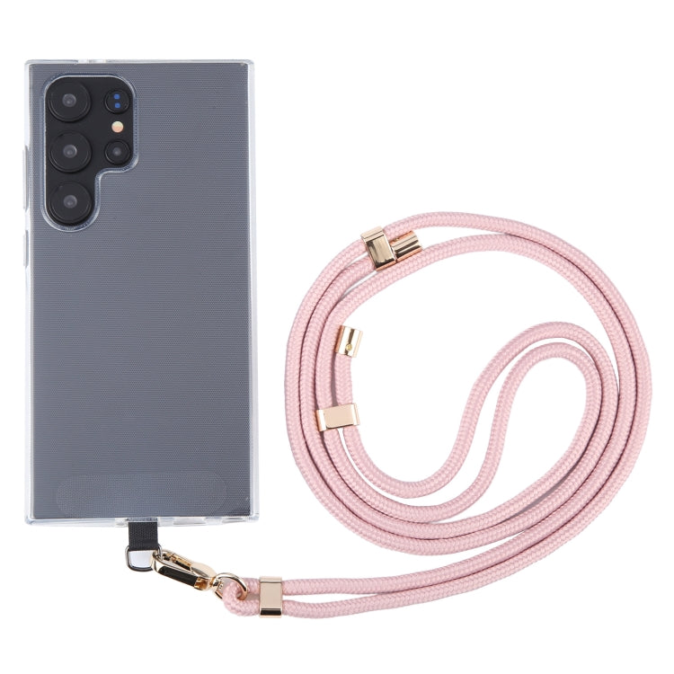 6mm Gold Buckle Adjustable Mobile Phone Anti-lost Long Lanyard