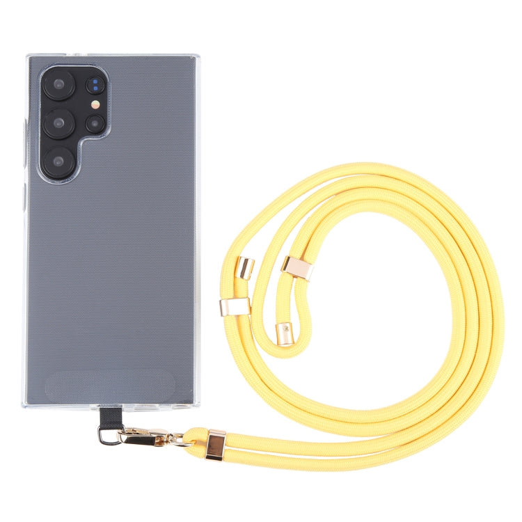 6mm Gold Buckle Adjustable Mobile Phone Anti-lost Long Lanyard