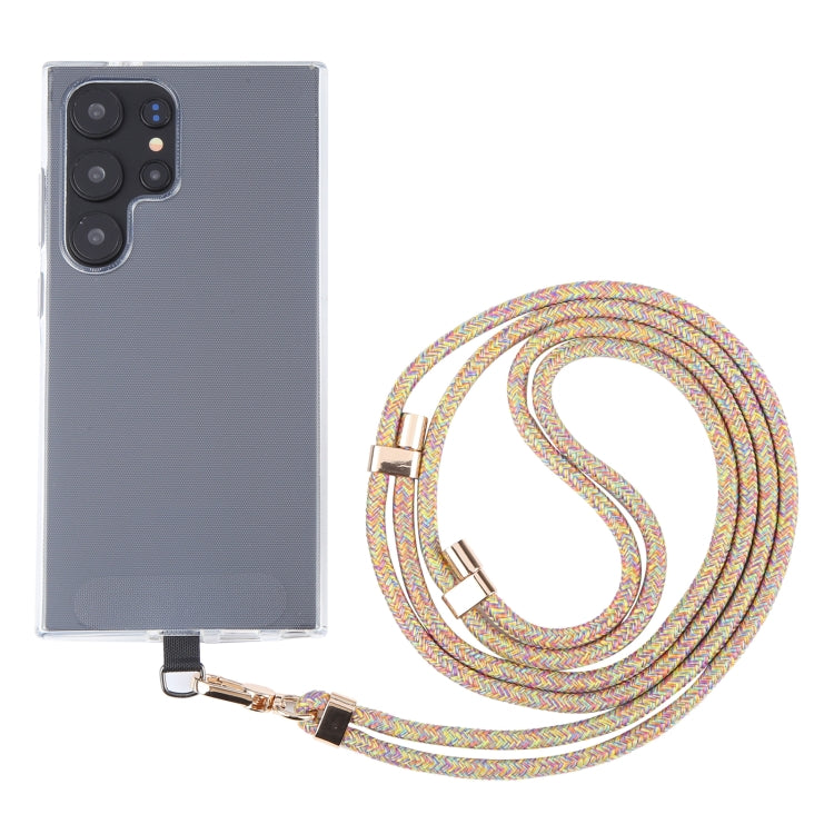 6mm Gold Buckle Adjustable Mobile Phone Anti-lost Long Lanyard