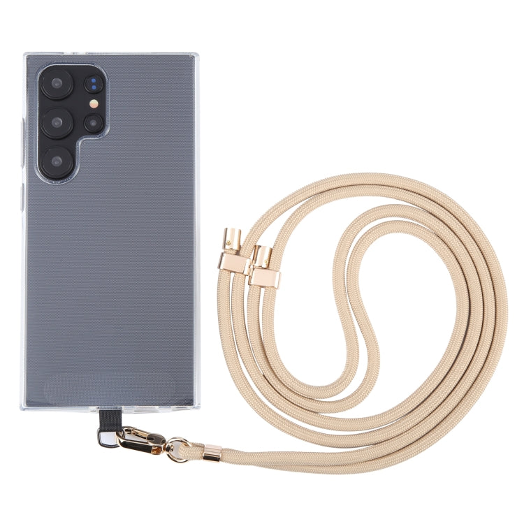 6mm Gold Buckle Adjustable Mobile Phone Anti-lost Long Lanyard
