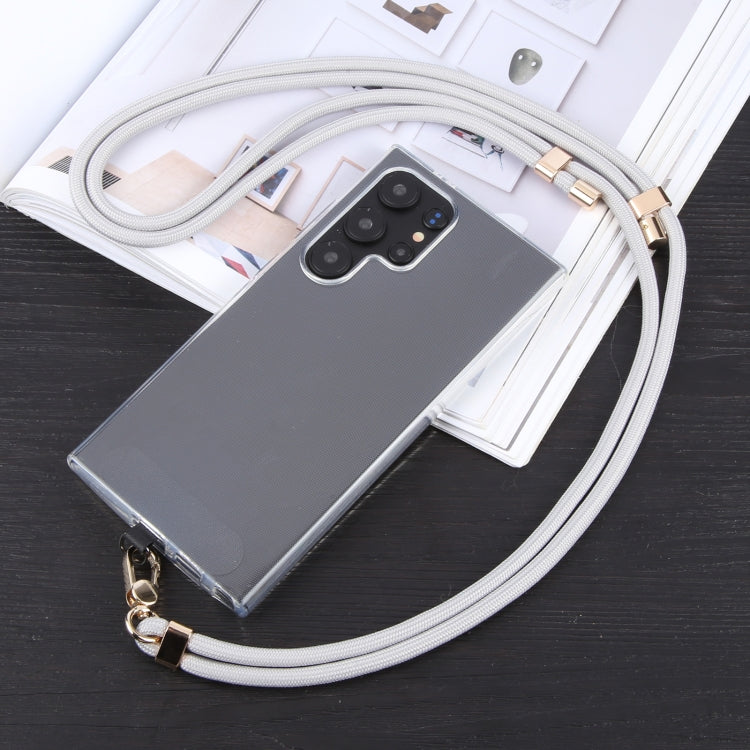 6mm Gold Buckle Adjustable Mobile Phone Anti-lost Long Lanyard