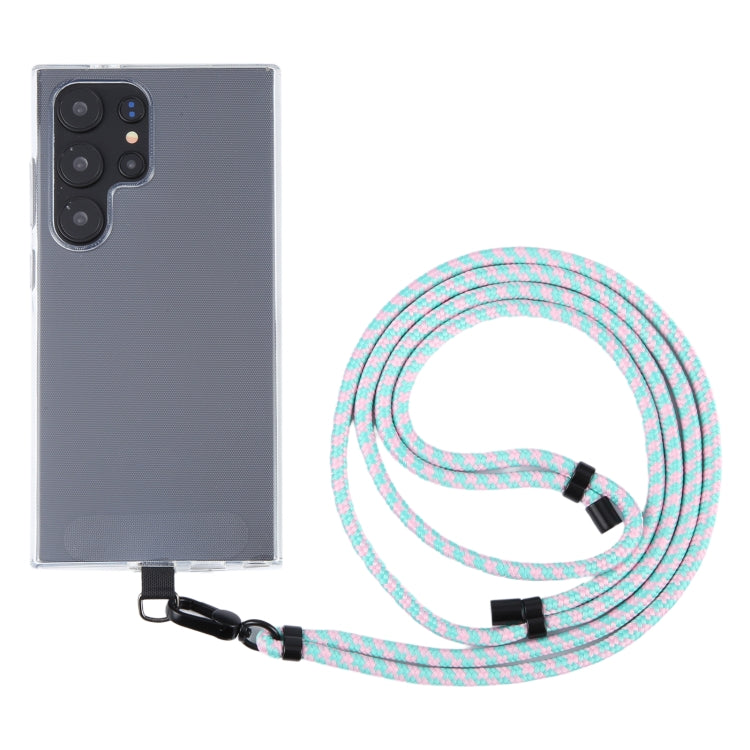 6mm Black Buckle Adjustable Mobile Phone Anti-lost Long Lanyard