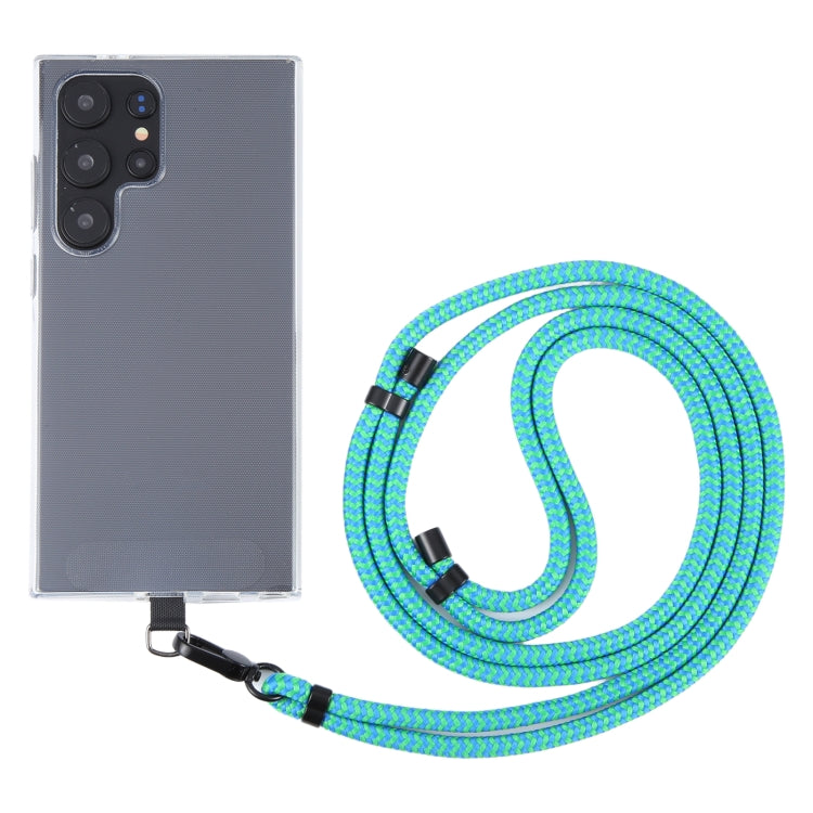 6mm Black Buckle Adjustable Mobile Phone Anti-lost Long Lanyard