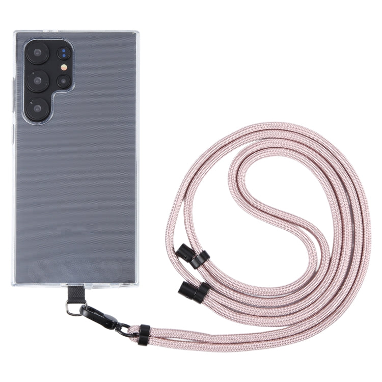 6mm Black Buckle Adjustable Mobile Phone Anti-lost Long Lanyard