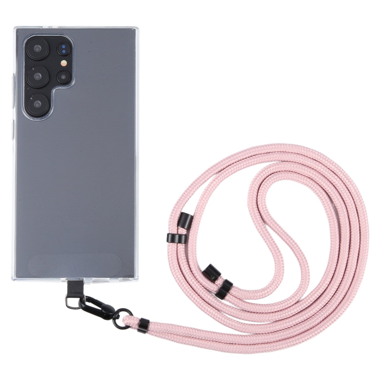 6mm Black Buckle Adjustable Mobile Phone Anti-lost Long Lanyard