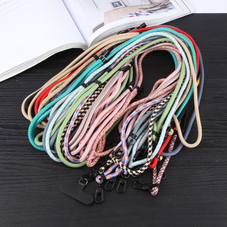 6mm Black Buckle Adjustable Mobile Phone Anti-lost Long Lanyard