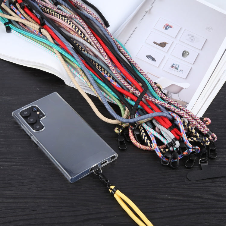 6mm Black Buckle Adjustable Mobile Phone Anti-lost Long Lanyard