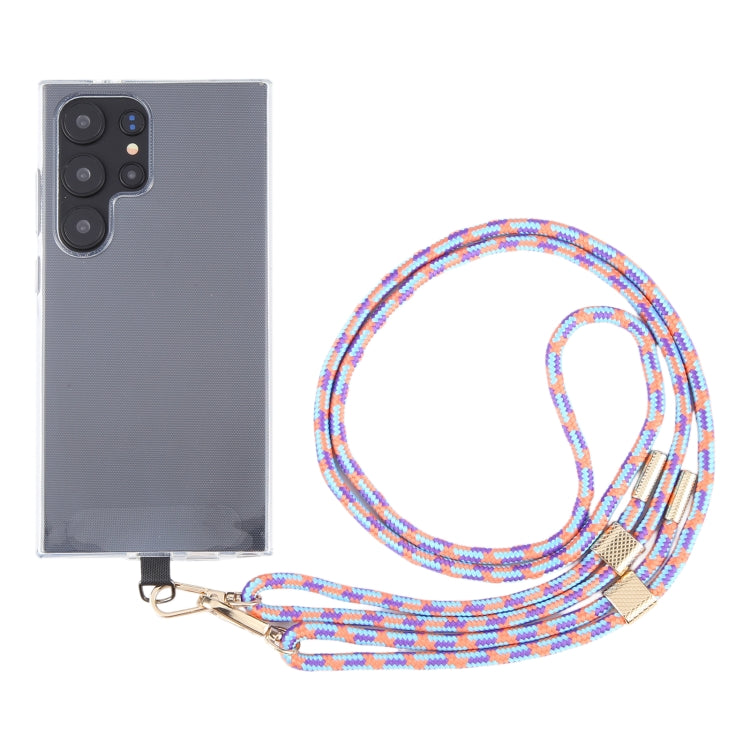 6mm Dual Buckle Adjustable Mobile Phone Anti-lost Long Lanyard