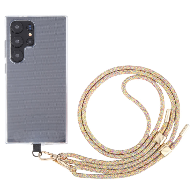 6mm Dual Buckle Adjustable Mobile Phone Anti-lost Long Lanyard