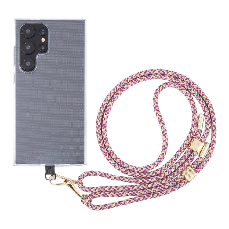 6mm Dual Buckle Adjustable Mobile Phone Anti-lost Long Lanyard