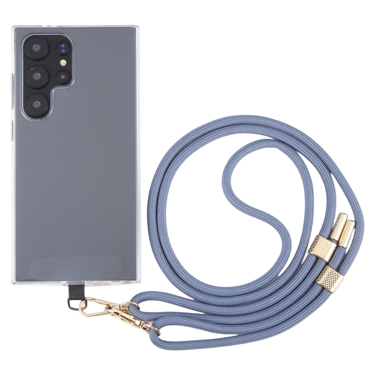 6mm Dual Buckle Adjustable Mobile Phone Anti-lost Long Lanyard