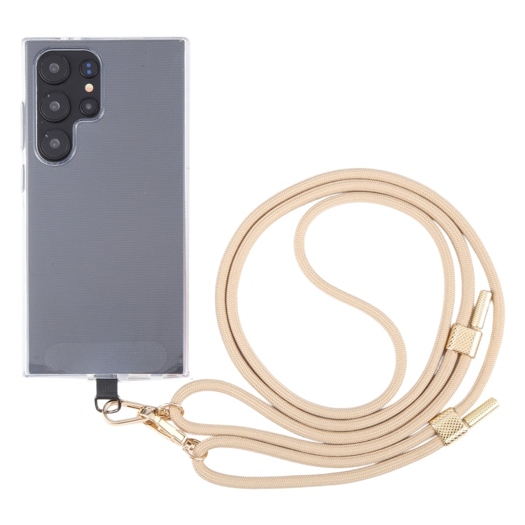 6mm Dual Buckle Adjustable Mobile Phone Anti-lost Long Lanyard