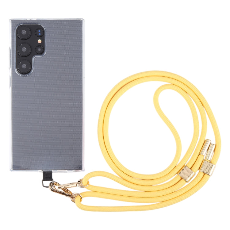 6mm Dual Buckle Adjustable Mobile Phone Anti-lost Long Lanyard