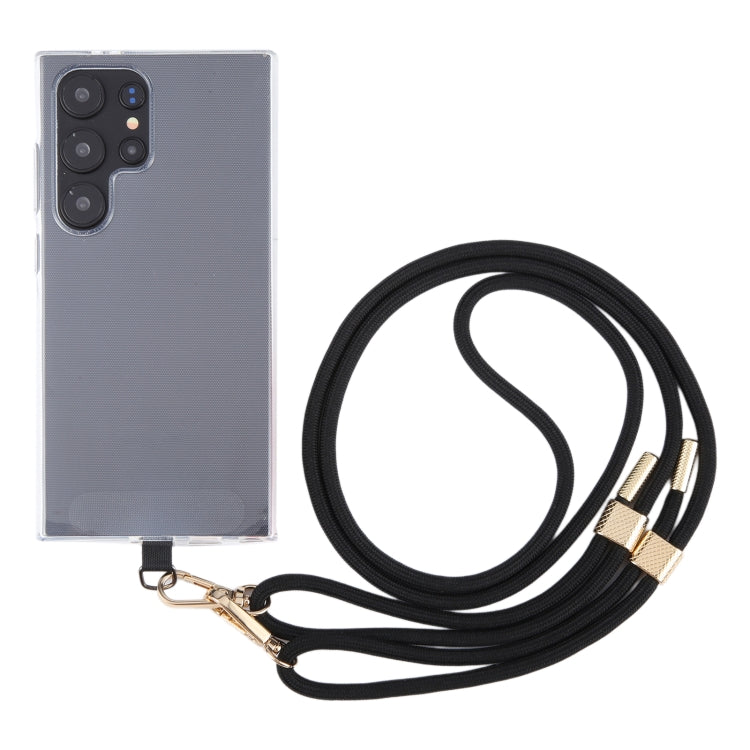 6mm Dual Buckle Adjustable Mobile Phone Anti-lost Long Lanyard