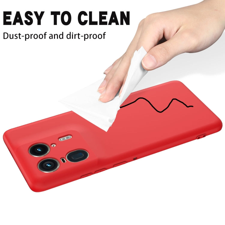 For Motorola Edge 50 Ultra Solid Color Liquid Silicone Dropproof Full Coverage Phone Case