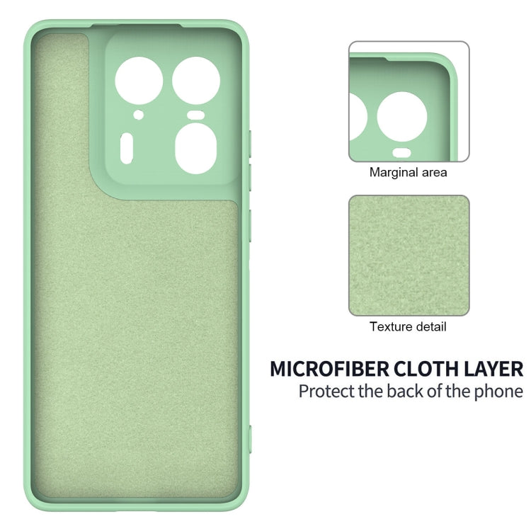 For Motorola Edge 50 Ultra Solid Color Liquid Silicone Dropproof Full Coverage Phone Case