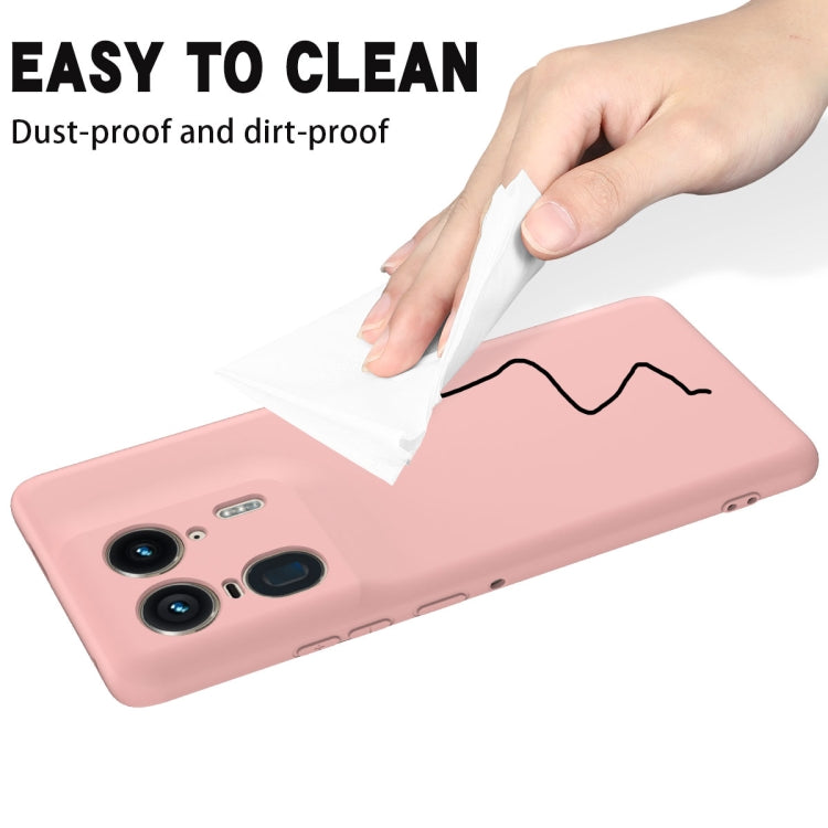 For Motorola Edge 50 Ultra Solid Color Liquid Silicone Dropproof Full Coverage Phone Case
