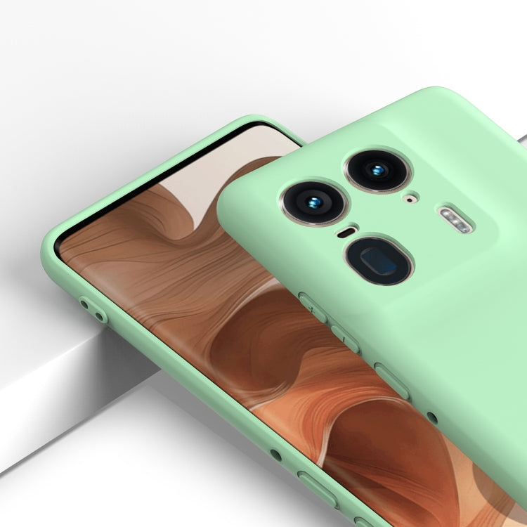 For Motorola Moto X50 Ultra Solid Color Liquid Silicone Dropproof Full Coverage Phone Case