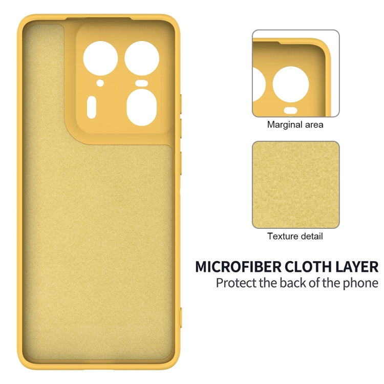For Motorola Moto X50 Ultra Solid Color Liquid Silicone Dropproof Full Coverage Phone Case
