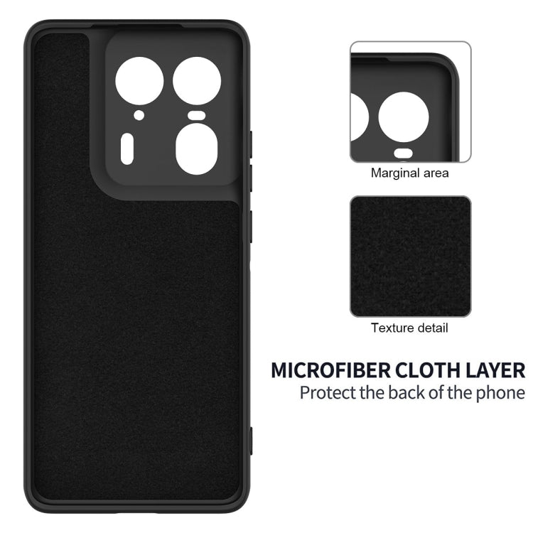 For Motorola Moto X50 Ultra Solid Color Liquid Silicone Dropproof Full Coverage Phone Case