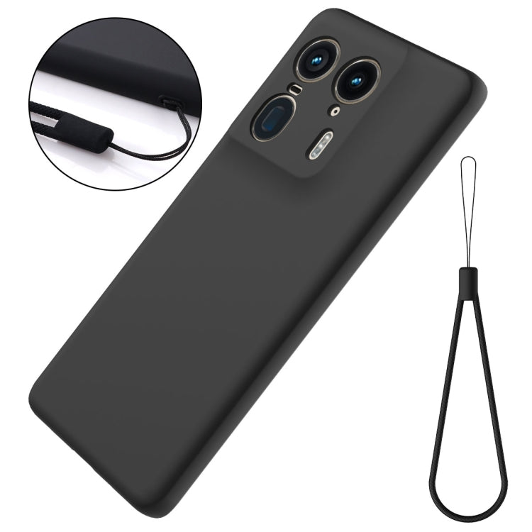 For Motorola Moto X50 Ultra Solid Color Liquid Silicone Dropproof Full Coverage Phone Case