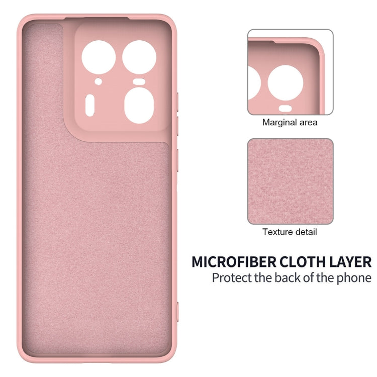 For Motorola Moto X50 Ultra Solid Color Liquid Silicone Dropproof Full Coverage Phone Case