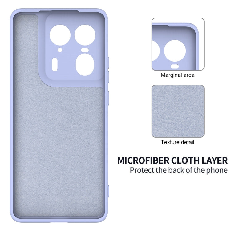 For Motorola Moto X50 Ultra Solid Color Liquid Silicone Dropproof Full Coverage Phone Case