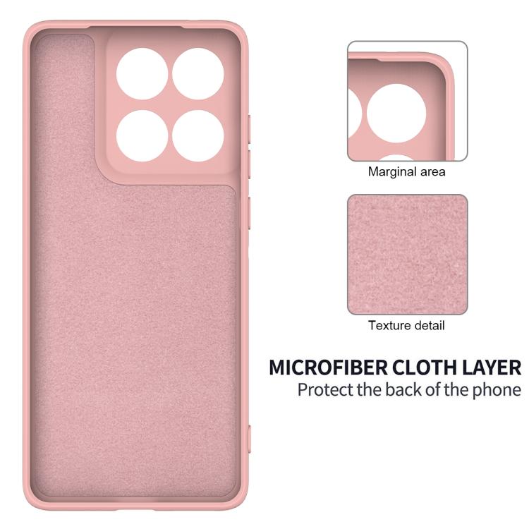 For Motorola Edge 60 Fusion / Edge 60 Solid Color Liquid Silicone Dropproof Full Coverage Phone Case