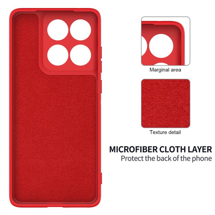 For Motorola Edge 60s Solid Color Liquid Silicone Dropproof Full Coverage Phone Case