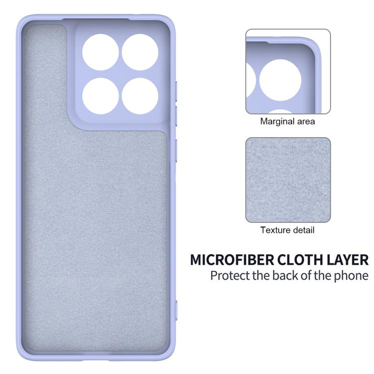 For Motorola Edge 60s Solid Color Liquid Silicone Dropproof Full Coverage Phone Case