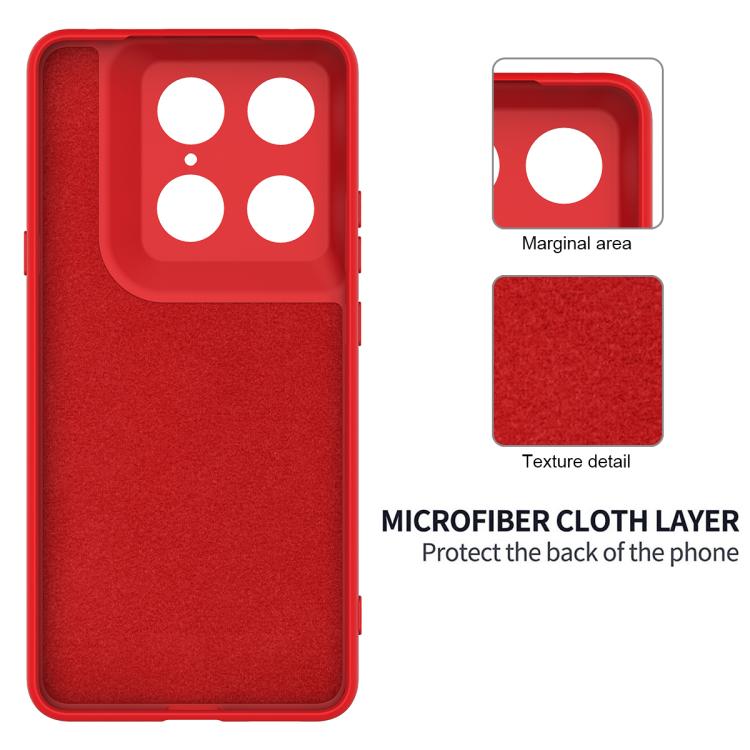For Motorola Signature / Edge 70 Ultra Solid Color Liquid Silicone Dropproof Full Coverage Phone Case