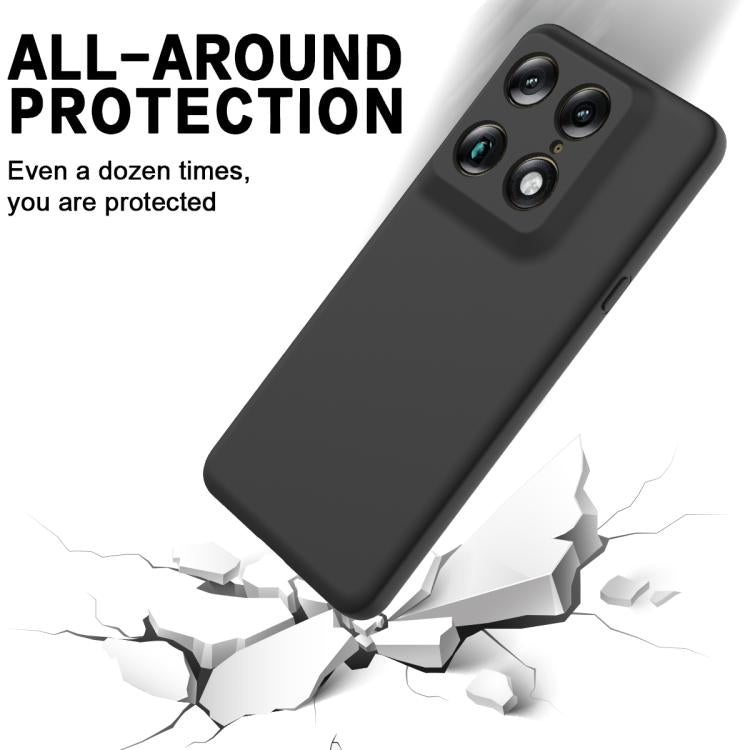 For Motorola Signature / Edge 70 Ultra Solid Color Liquid Silicone Dropproof Full Coverage Phone Case