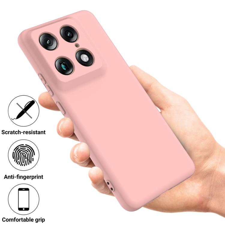 For Motorola Signature / Edge 70 Ultra Solid Color Liquid Silicone Dropproof Full Coverage Phone Case
