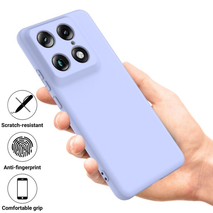 For Motorola Signature / Edge 70 Ultra Solid Color Liquid Silicone Dropproof Full Coverage Phone Case