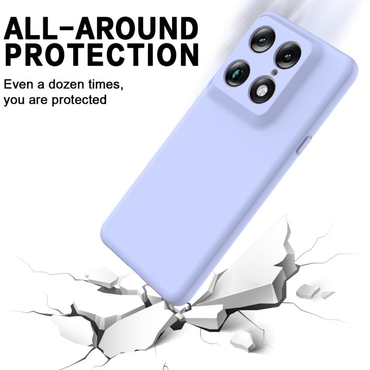 For Motorola Signature / Edge 70 Ultra Solid Color Liquid Silicone Dropproof Full Coverage Phone Case