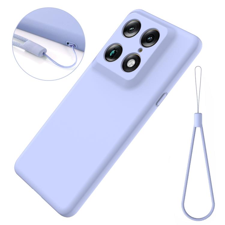For Motorola Signature / Edge 70 Ultra Solid Color Liquid Silicone Dropproof Full Coverage Phone Case