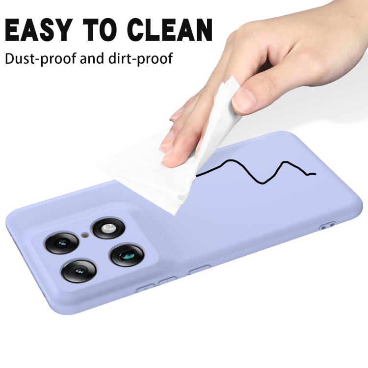 For Motorola Signature / Edge 70 Ultra Solid Color Liquid Silicone Dropproof Full Coverage Phone Case