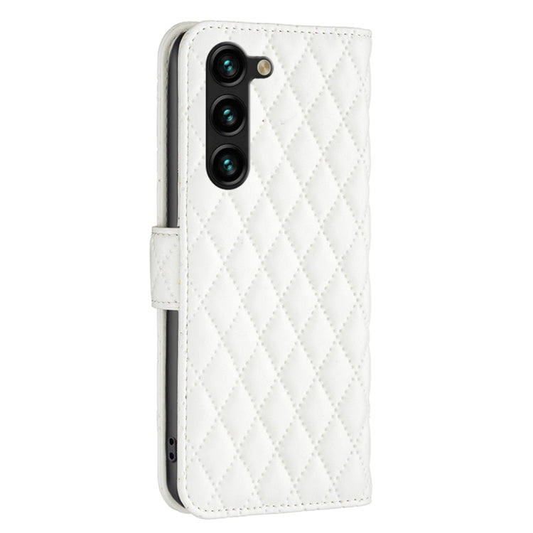 For Samsung Galaxy S25+ 5G Diamond Lattice Wallet Flip Leather Phone Case