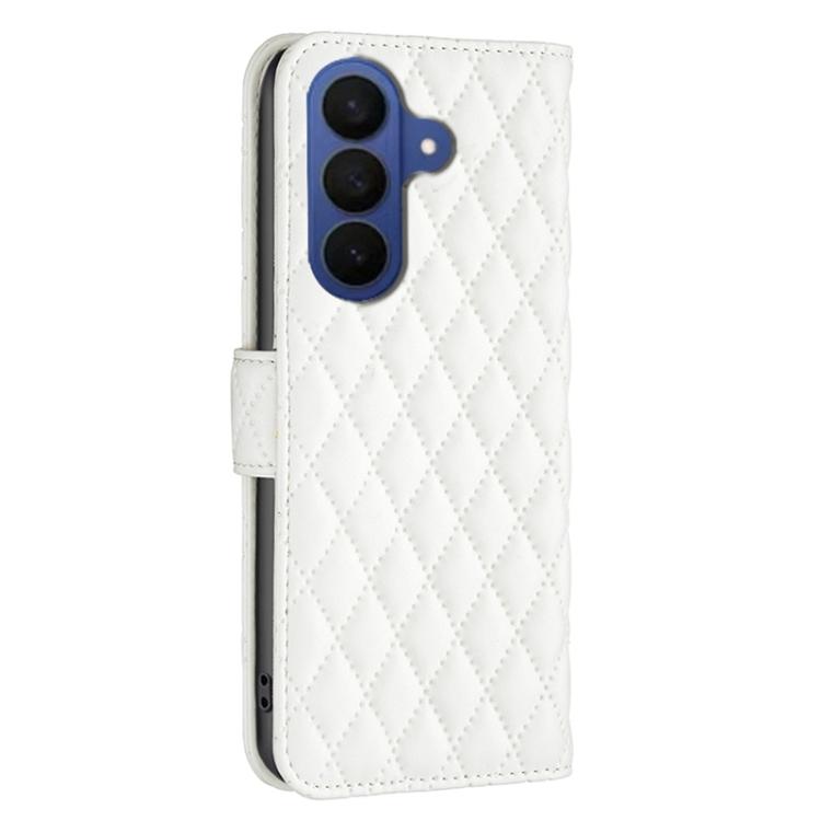 For Samsung Galaxy S26 5G Diamond Lattice Wallet Flip Leather Phone Case