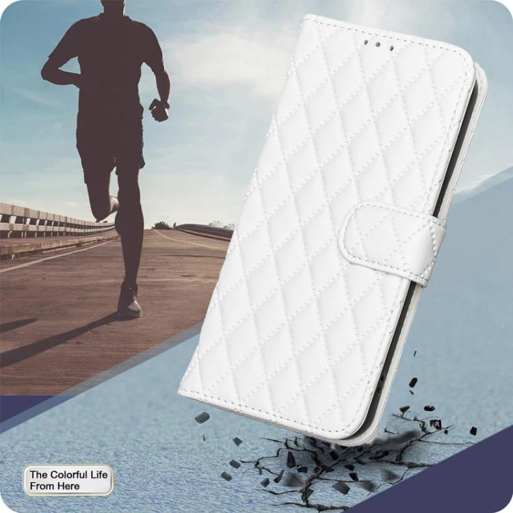 For Samsung Galaxy S26 5G Diamond Lattice Wallet Flip Leather Phone Case