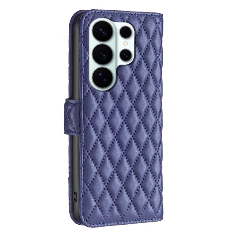 For Samsung Galaxy S26 Ultra 5G Diamond Lattice Wallet Flip Leather Phone Case