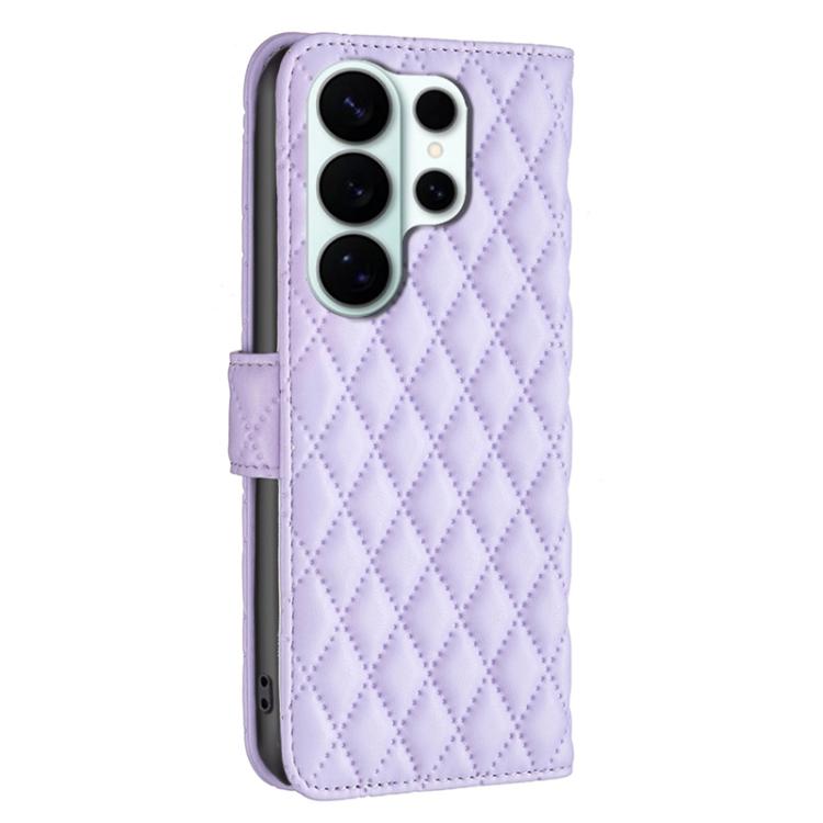 For Samsung Galaxy S26 Ultra 5G Diamond Lattice Wallet Flip Leather Phone Case