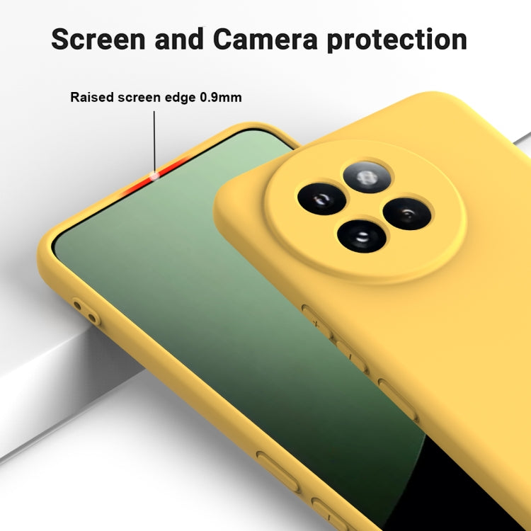 For Xiaomi 14 Civi / Civi 4 Pro Solid Color Liquid Silicone Dropproof Full Coverage Phone Case