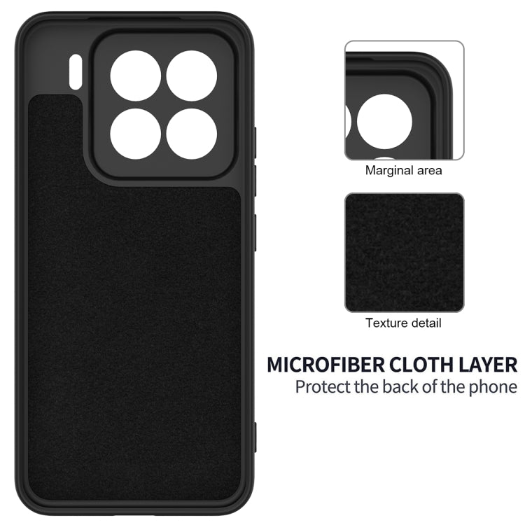 For Xiaomi 15 Pro Solid Color Liquid Silicone Dropproof Full Coverage Phone Case
