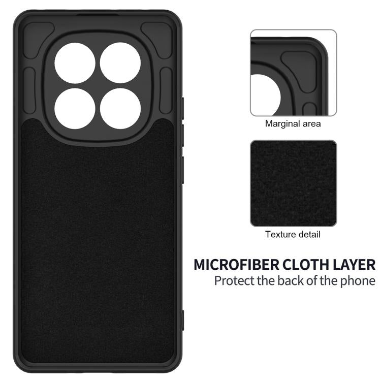 For Xiaomi Poco X7 Solid Color Liquid Silicone Dropproof Full Coverage Phone Case